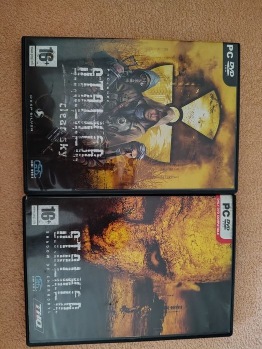 Stalker Cień Czarnobyla & Czyste niebo Gry PC