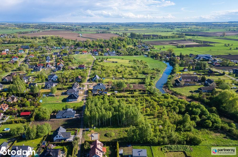 Duża działka budowlana, zabudowa mieszkaniowa