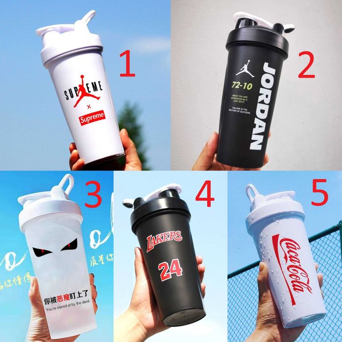 Шейкер спортивний + пружина 700мл малюнок для протеїну пляшка для води