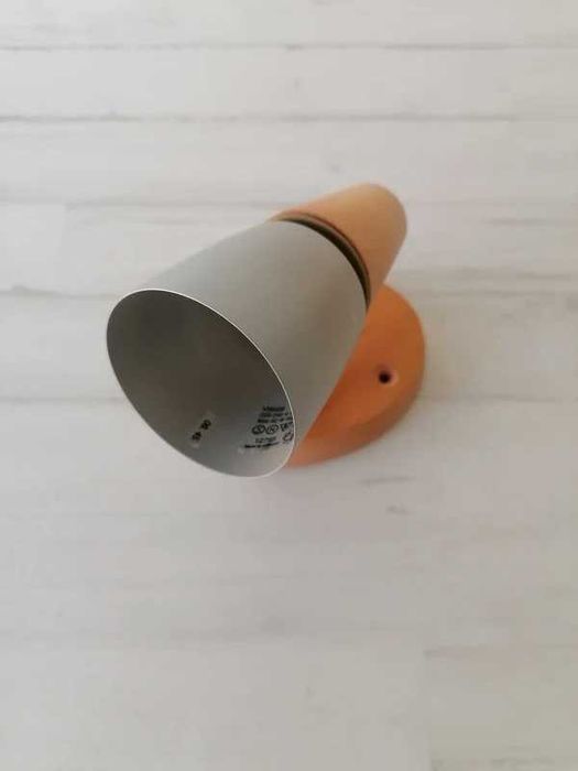 Candeeiro Parede Madeira e Metal Ikea Ljus 40W