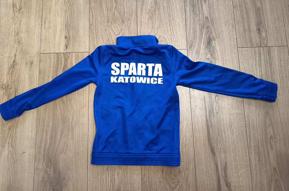 Bluza piłkarska dziecięca Sparta Katowice Adidas rozmiar 128