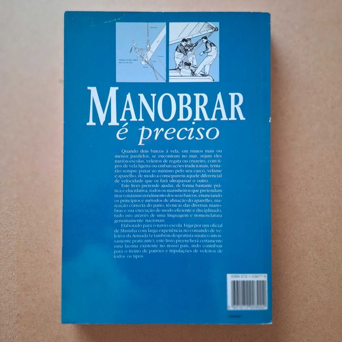 "Manobrar é Preciso - Manual de Manobra Para Veleiros de Regata e Cruzeiro" de Malhão Pereira