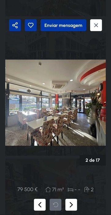 Vender-se pastelaria e cafe