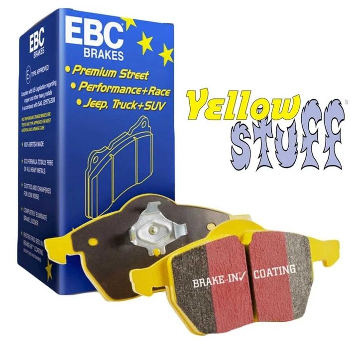 Kit travagem dianteira Discos e pastillas EBC - Yellow Stuff