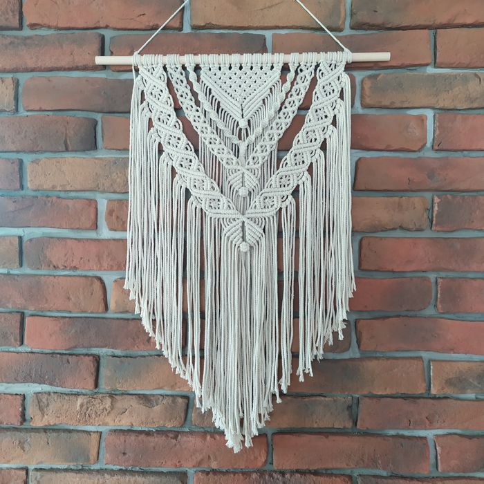 Makrama ścienna dekoracja prezent boho