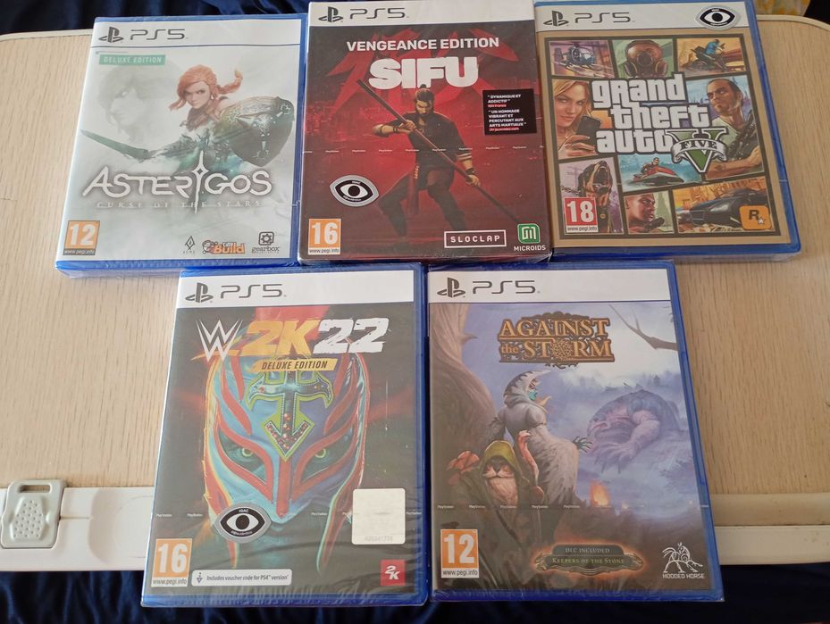 Jogos Playstation 5 NOVOS - Preços individuais