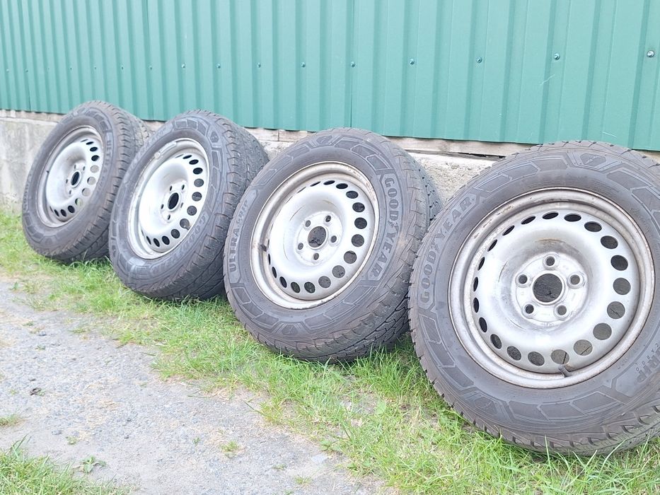 КОМПЛЕКТ оригінал дисків з резиною  215 65 R16 с VW TRANSPORTER т5 T6