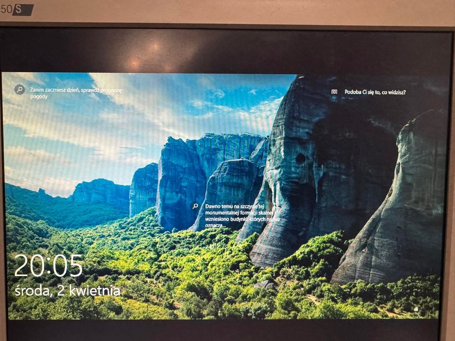 Sprawny Monitor LCD Philips 150S5FG 15" VGA z okablowaniem