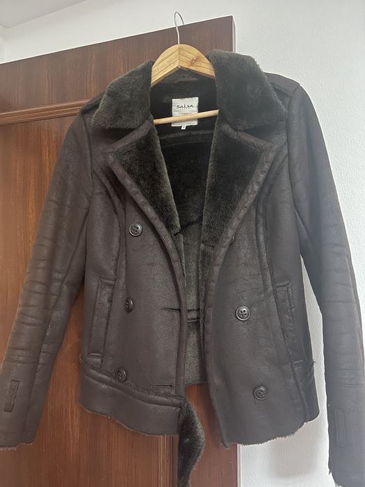 Casaco com pêlo Salsa