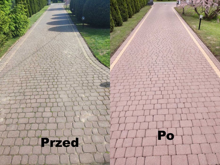 Mycie kostki brukowej, elewacji, dachu, tarasu Garwolin i okolice
