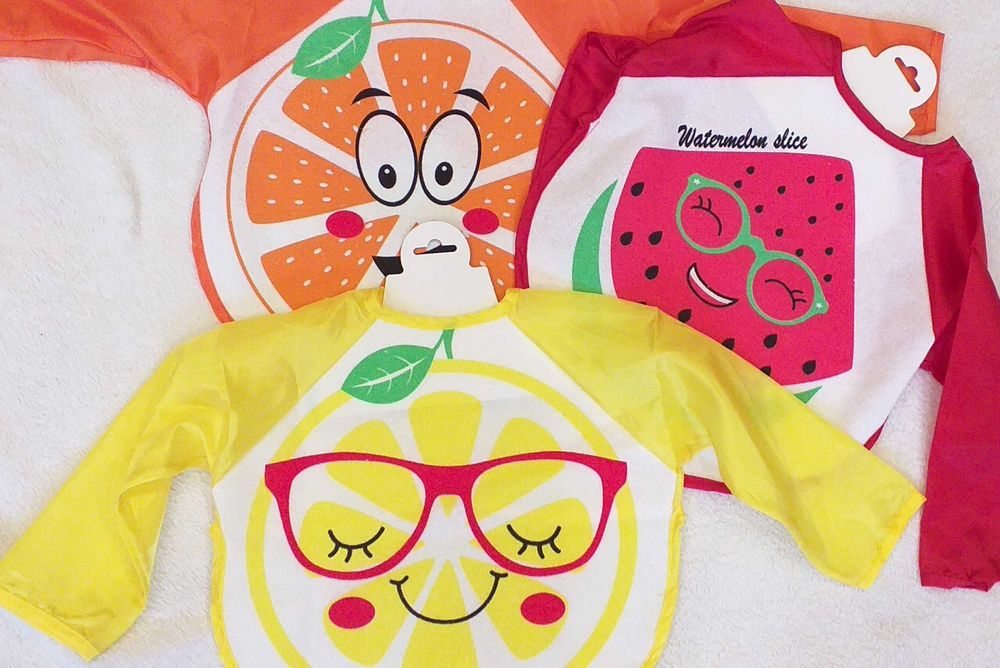 śliniaki z rekawami