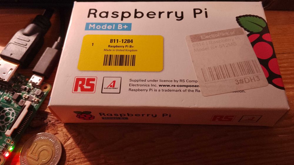 Raspberry Pi 1 model B+