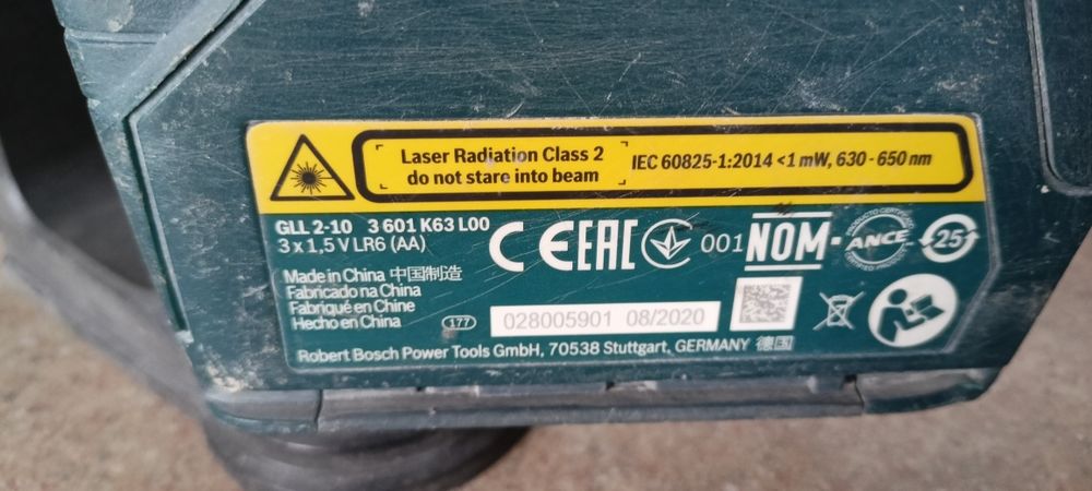 Laser krzyżowy Bosch professional GLL 2 -10