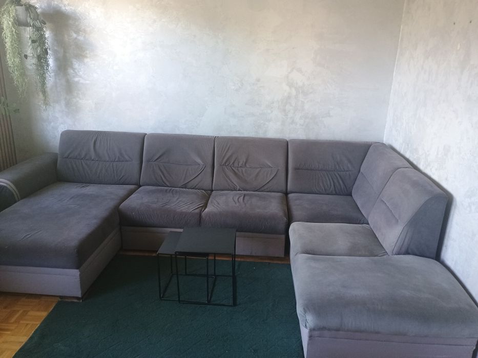 Duży narożnik C , kolor szary