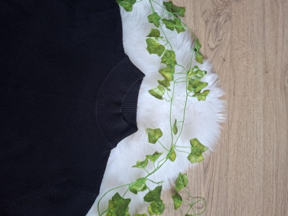 Czarny elegancki półgolf