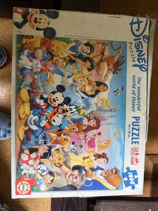 Puzzles de 1000 e 2000 peças