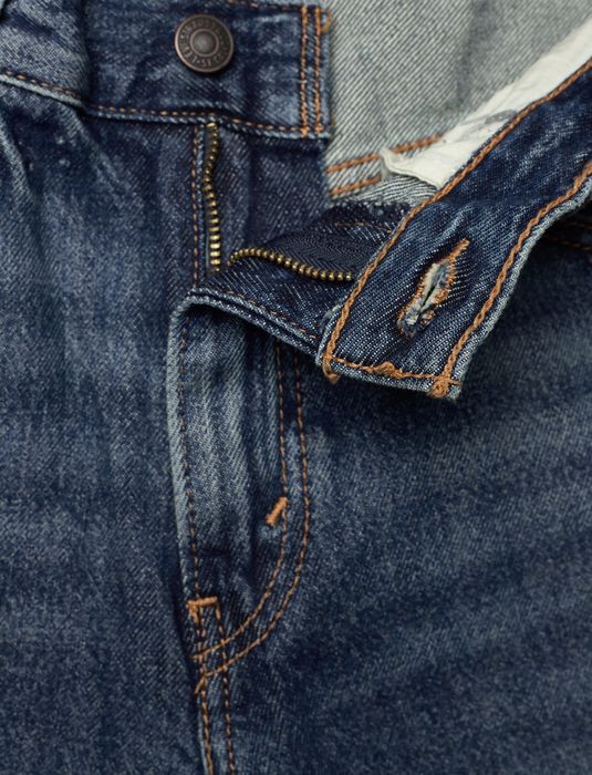 сині блакитні широкі джинси levi's 94 baggy dad