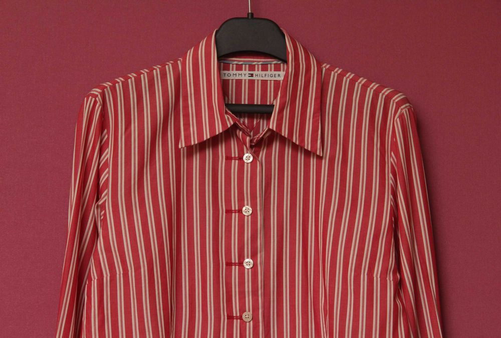 Tommy Hilfiger рр 8 M рубашка из хлопка