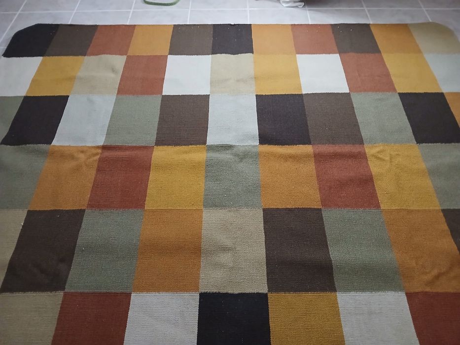 Carpete tipo retalho varias cores