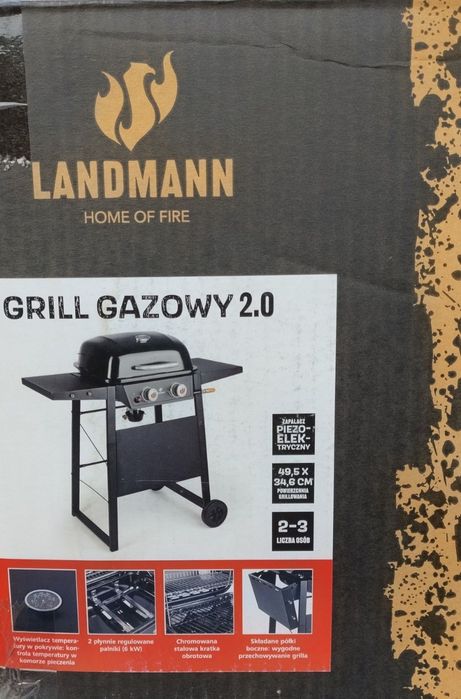 Nowy grill gazowy 2.0  Landmann