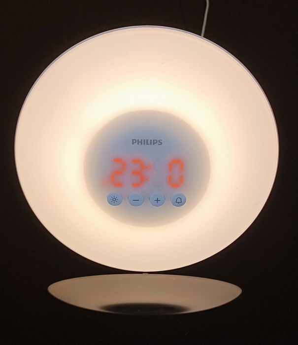 Настільний годинник Philips Wake-Up Light HF3500 світильник, будильник