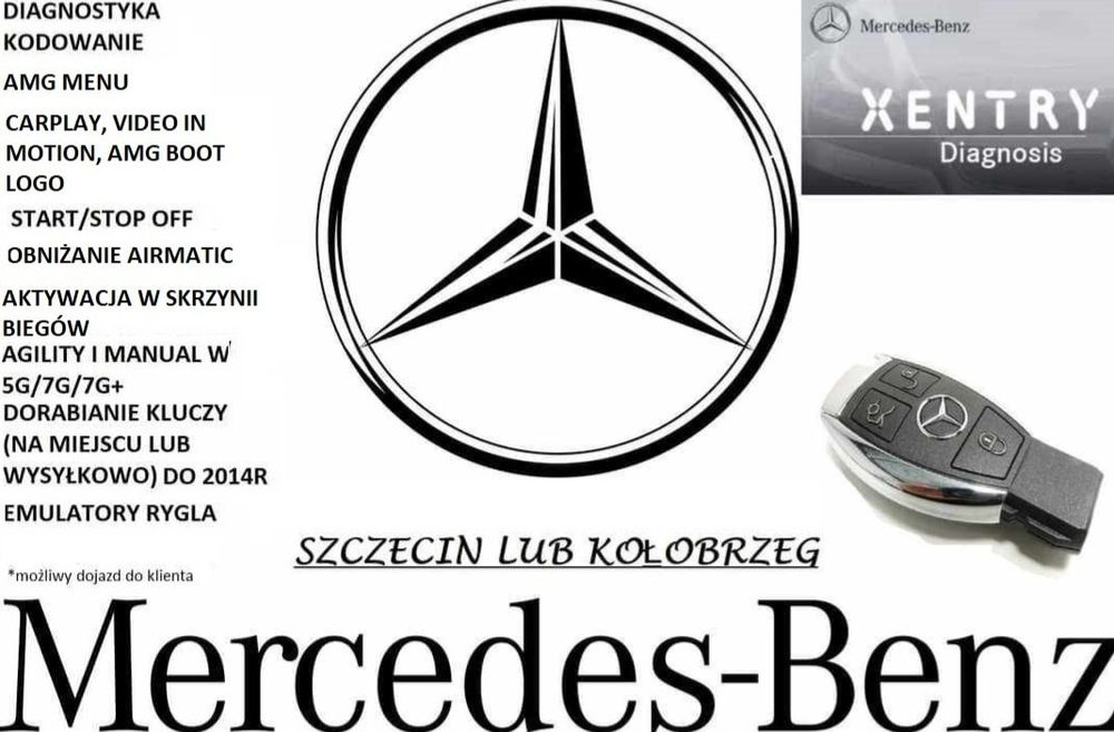 Star Diagnosis, SD, Star Diagnoza,Diagnostyka Mercedes Pilot, Menu AMG