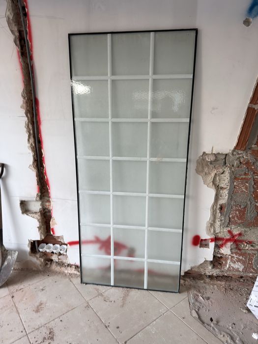 Janelas Fixos em aluminio Branco vidro duplo