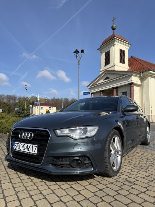 Audi A6C7 2.0tdi S-LINE bdb stan RATY bose/navi/bluetoth czarny sufit