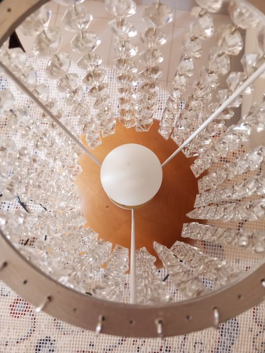 Candeeiro base pesada madeira, abajur handmade