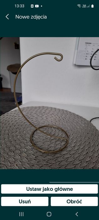 Stojaki do powieszenia bombki