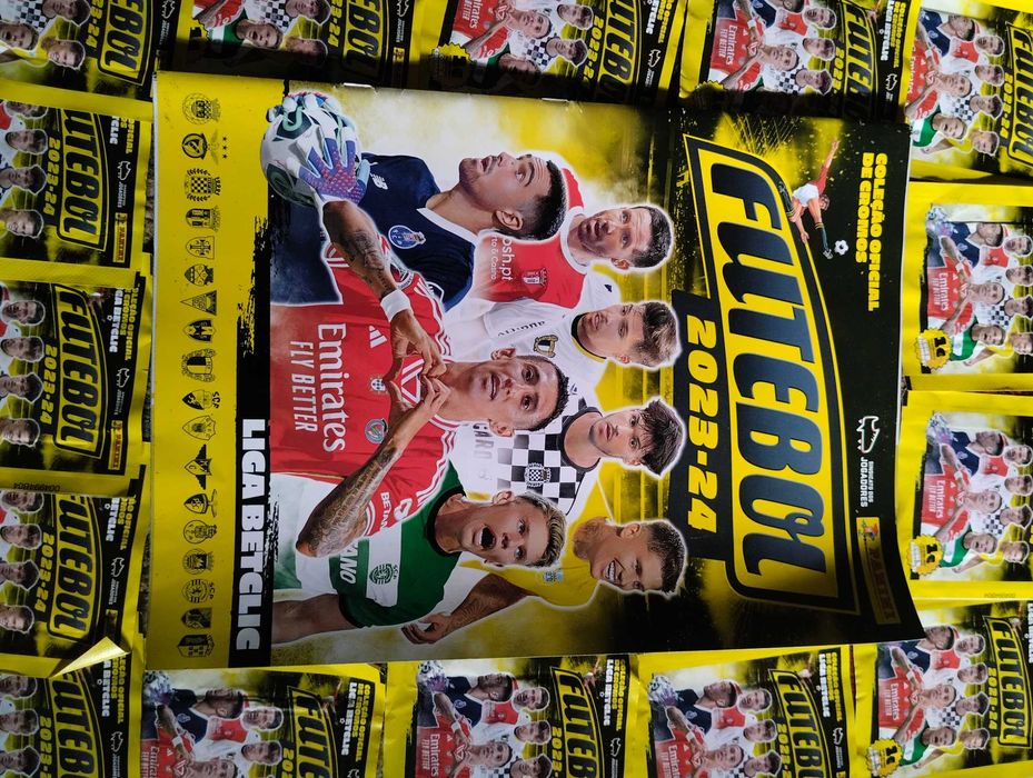 Álbum de cromos 23/24 com 70 saquetas