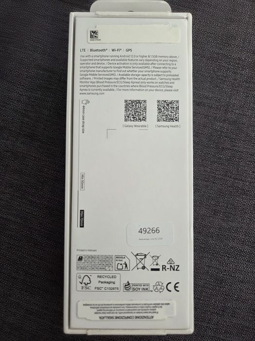 Samsung Galaxy Watch8 LTE + Wifi , silver white