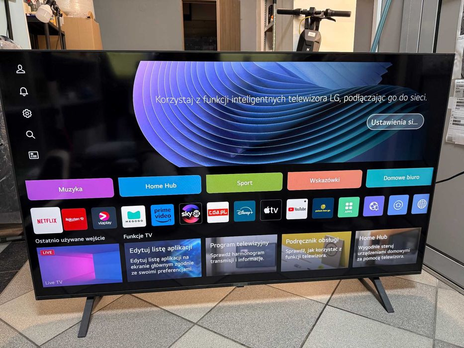 Telewizor LG 55 cali led 55UR781C