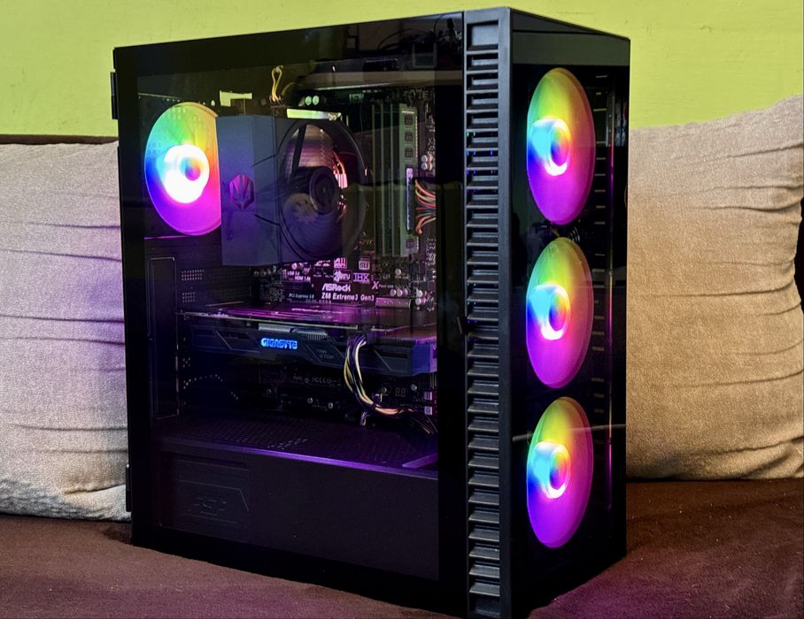 Komputer gamingowy core i7 16GB ram GTX 1060 6GB SSD 240GB + 500GB HDD Windows 11 Pro