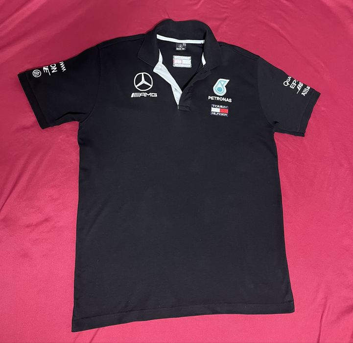 Поло Mercedes AMG Petronas F1 Tommy Hilfiger 3XL