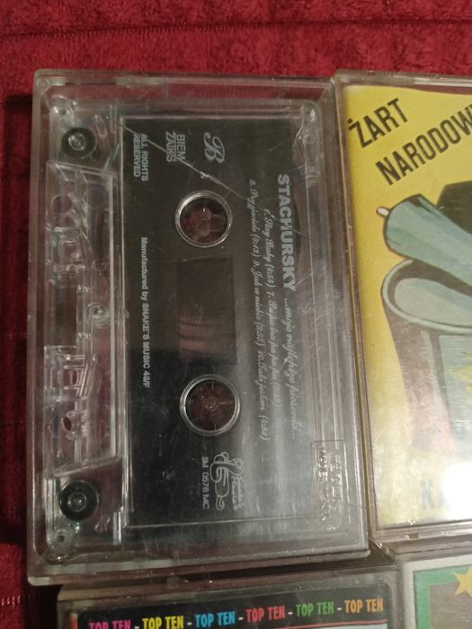 Kasety magnetofonowe 4szt.