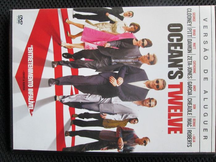 3 DVD - Coleção OCEAN's - Eleven, Twelve, 13 - excelente estado