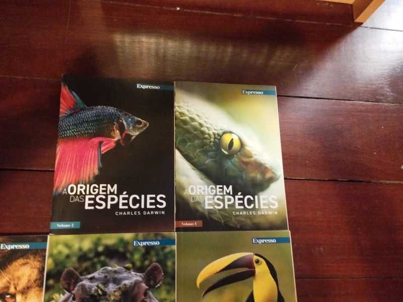 Coleção "A Origem das Espécies" de Charles Darwin