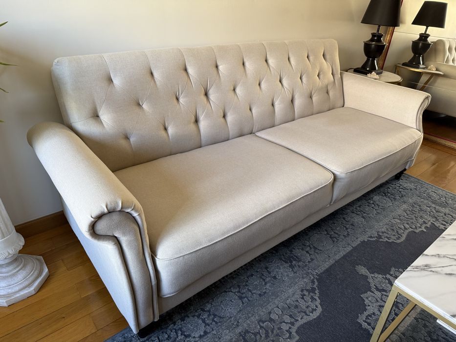 Sofá-cama clic-clac 3 lugares – Conforama
