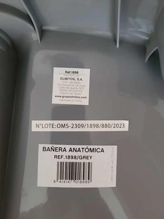 Banheira bebé Anatómica Olmitos