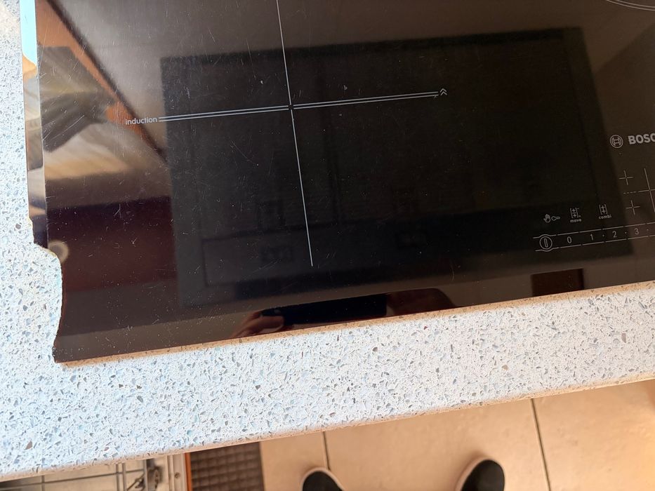 Placa de indução BOSCH 80 cm - bom preço
