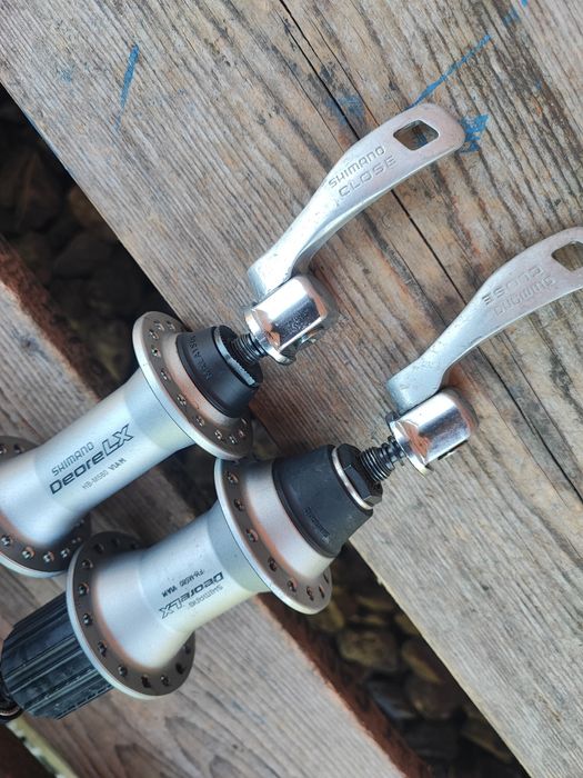 Piasty kół rowerowych Shimano Deore LX M580 32H 9s Retro MTB