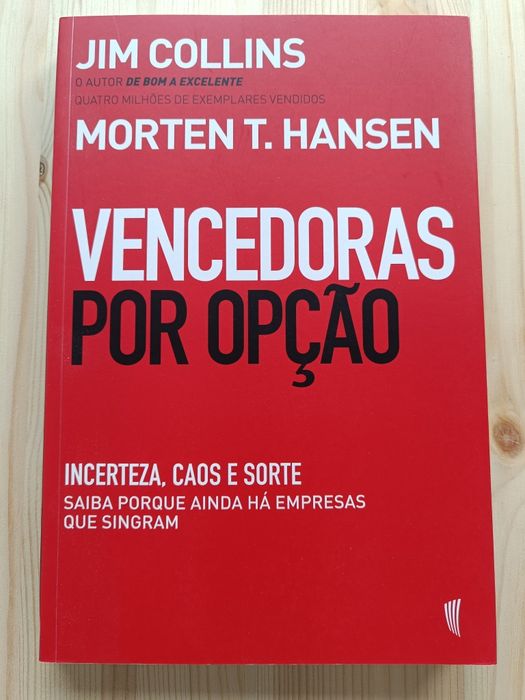 Livro "Vencedoras por Opção" de Jim Collins