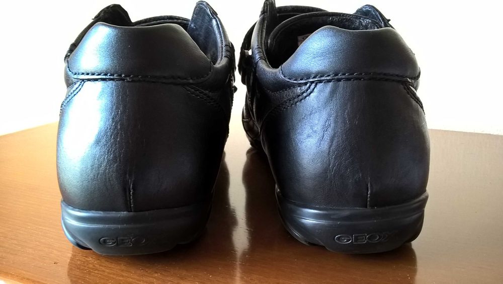 sapatos GEOX U Symbol D em couro (tamanho 43/seminovos)