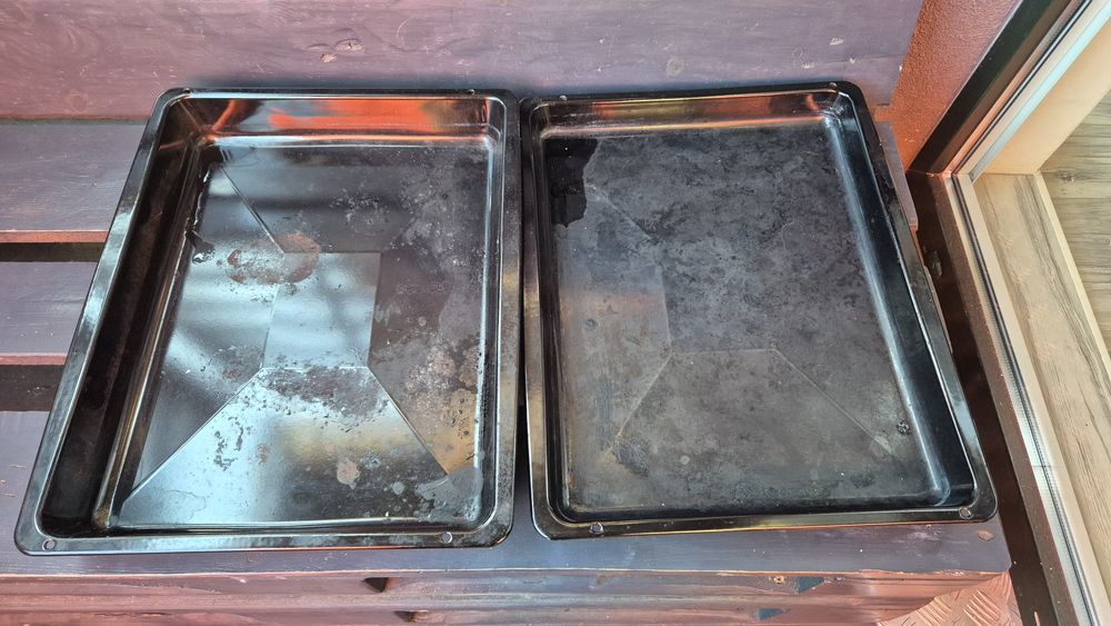 2 blachy do piekarnika używane