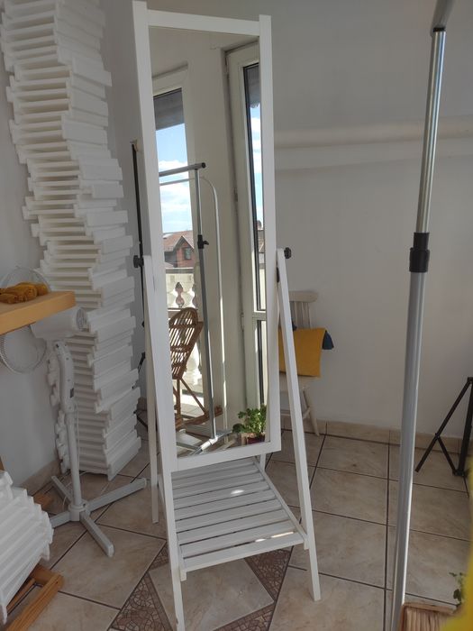 Lustro Ikea Isfjorden duże stojące