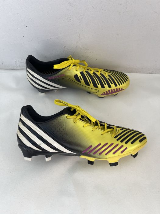 Бутси Adidas Predator LZ TRX FG Yellow Leather Zone розмір 40