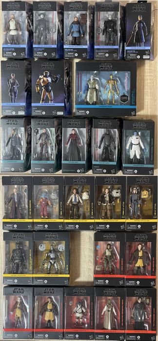 Колекційні Фігурки Star Wars The Black Series - Зоряні Війни Чорна Серія екшн фігурки