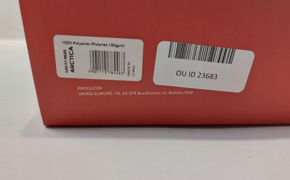 Komplet Viking bielizna termoaktywna czarny r. M