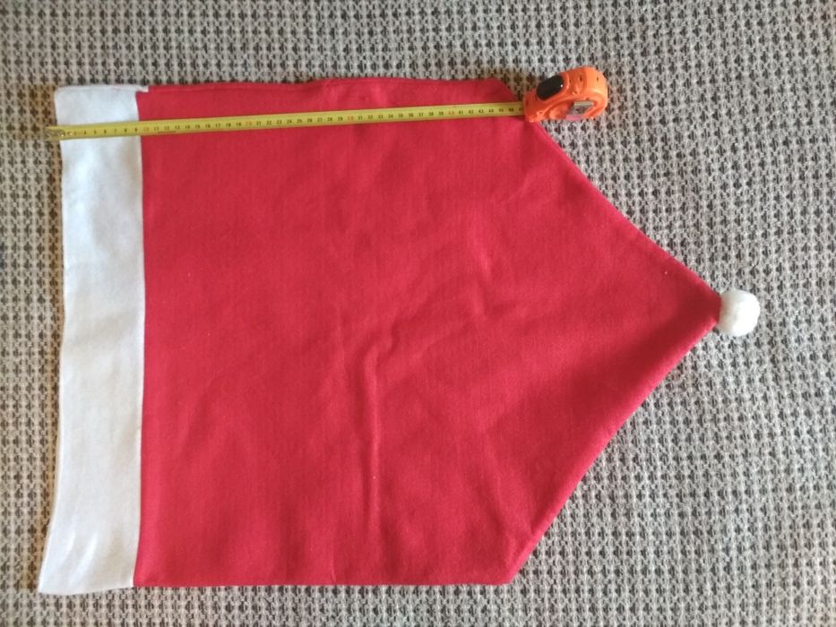 Новогодний декор на стулья. Мешок.